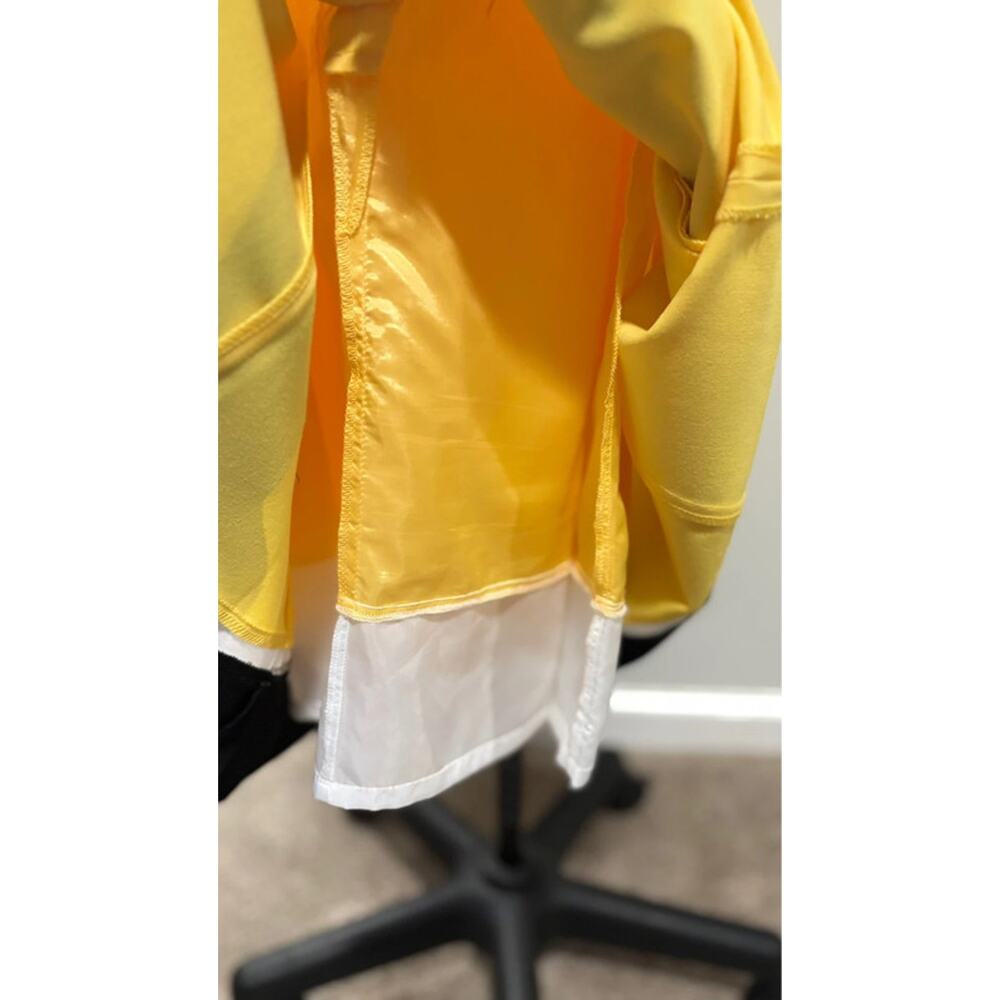 New Calvin Klein, Canary, yellow, and black dress 8P - Picture 6 of 6